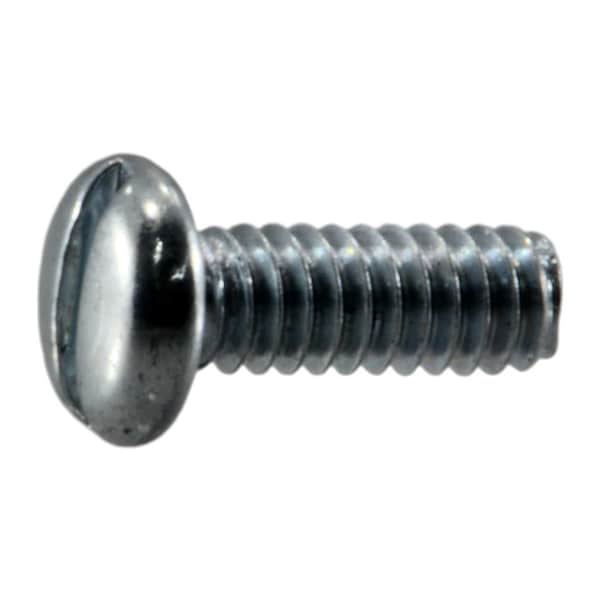 Midwest Fastener #2-56 x 1/4 in Slotted Pan Machine Screw, Zinc Plated Steel, 30 PK 930482 - main